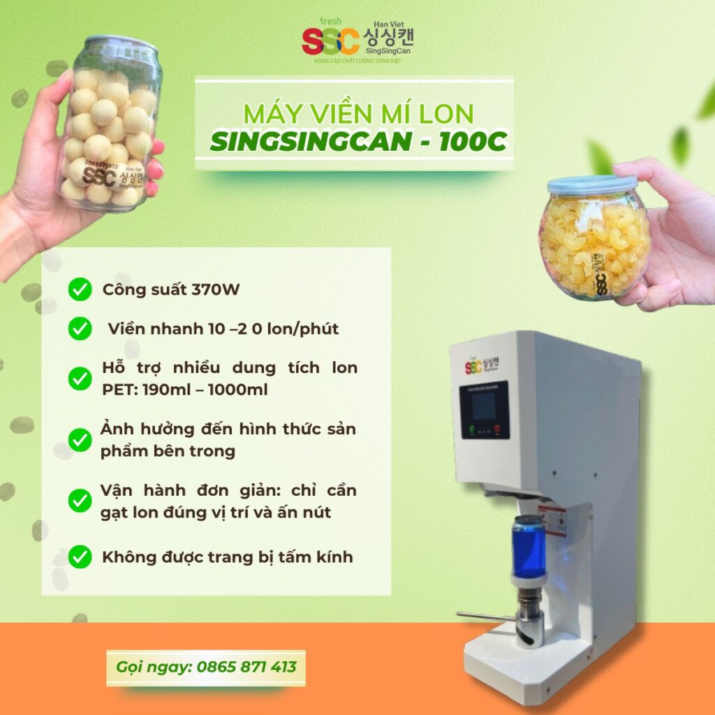 Máy đóng lon Singsingcan 100C
