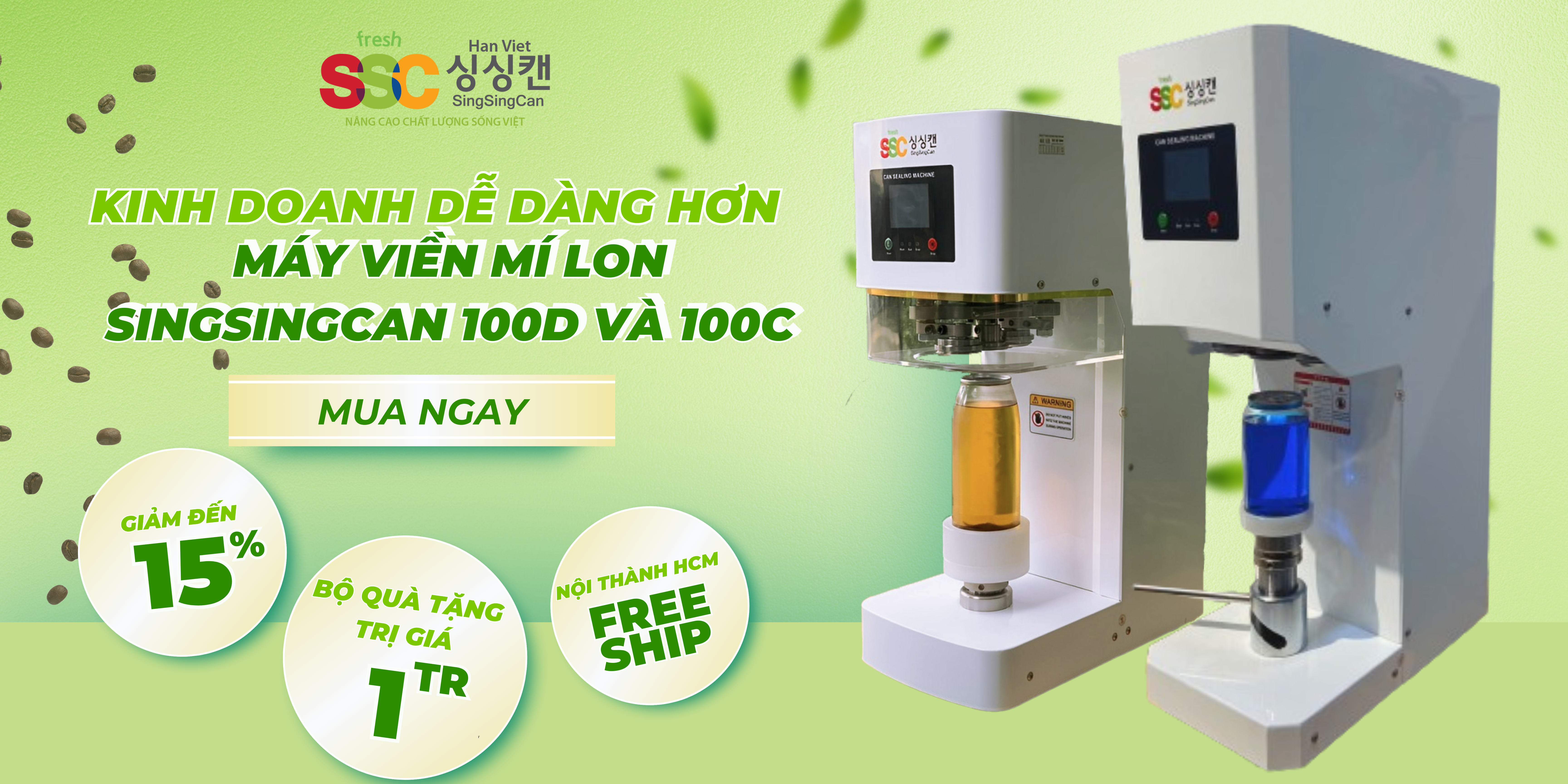 Máy Viền Mí Lon TPHCM