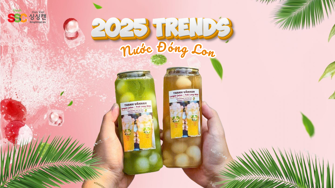 Máy viền mí lon trà sữa