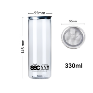 Lon nhựa nắp nhôm | Dung tích 330ml 7 2 2